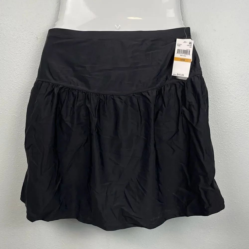 NWT Island Escape Swim Skirt Size 16W